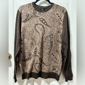Men’s Alfani Paisley Sweater